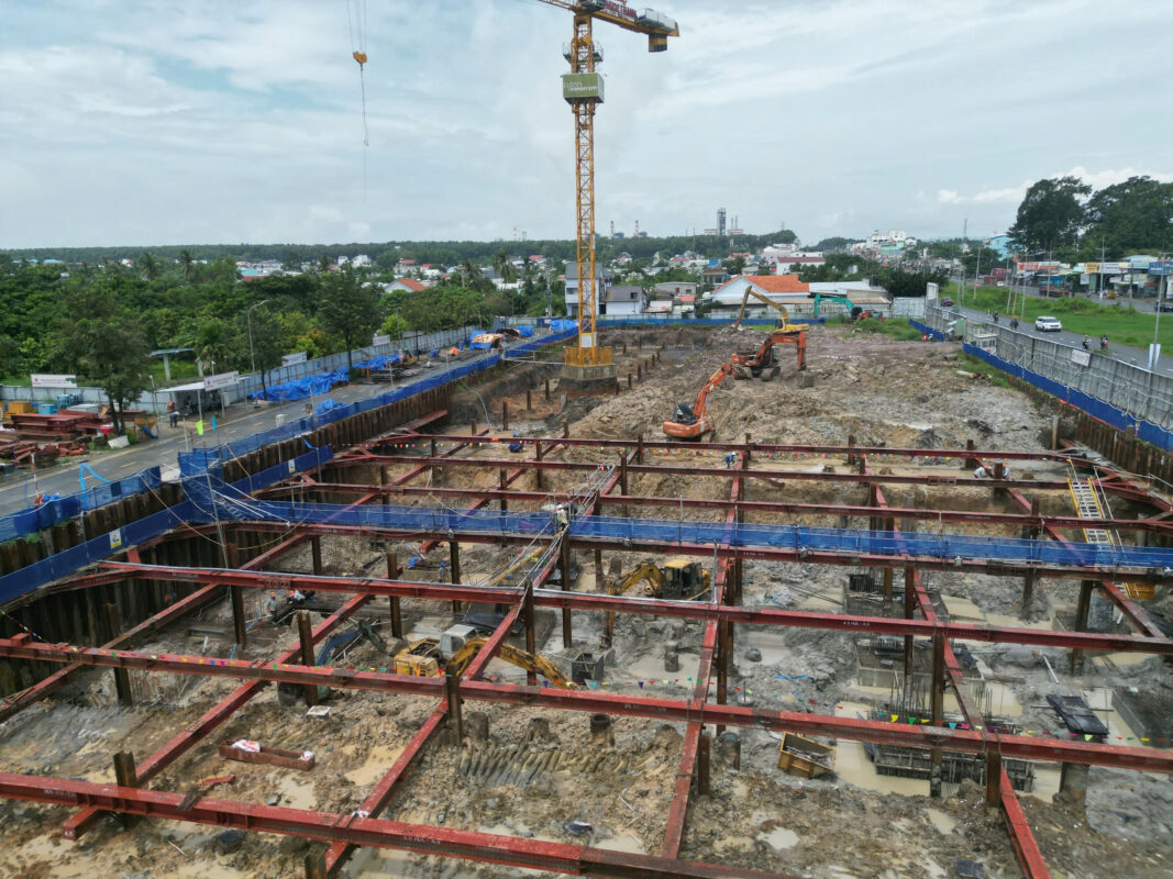 Tiến độ ngày 14.9.2024 dự án căn hộ Fiato Airport City - Block Galaxy