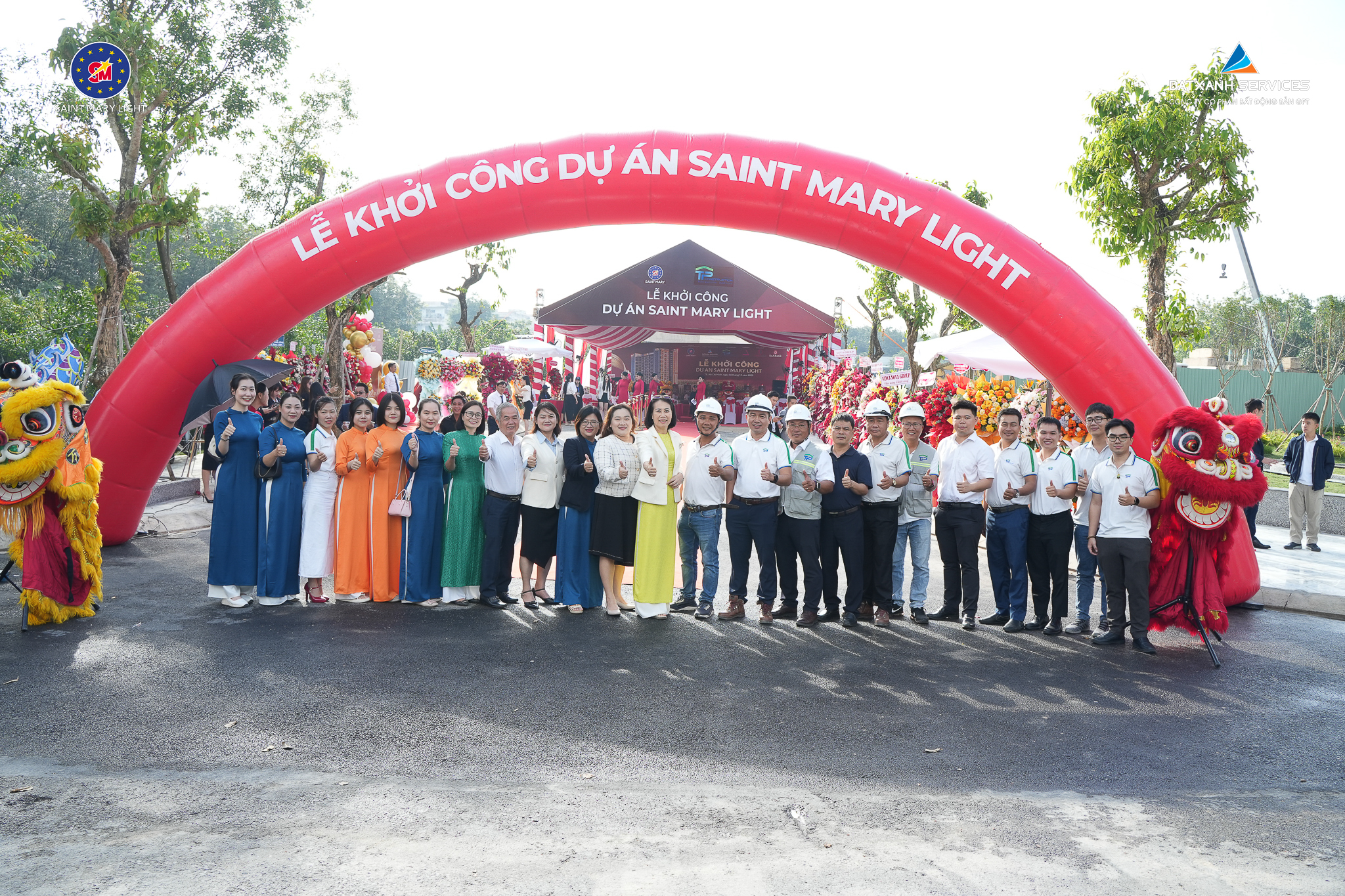 Lễ khởi công dự án căn hộ Saint Mary Light Phường Thới Hoà ngày 6/12/2025